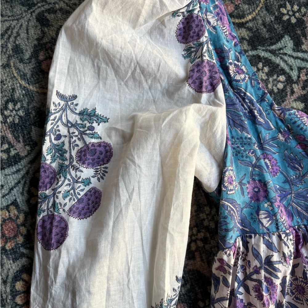 Alix Of Bohemia Multicolor Floral Long Sleeve Dress - Picture 3 of 7